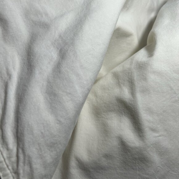 Pottery Barn French Stripe Cotton/Linen Table Runner, 18 x 108 Beige Tan Cottage - Picture 9 of 9